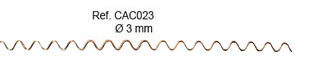 Zikzak Ø 3 mm